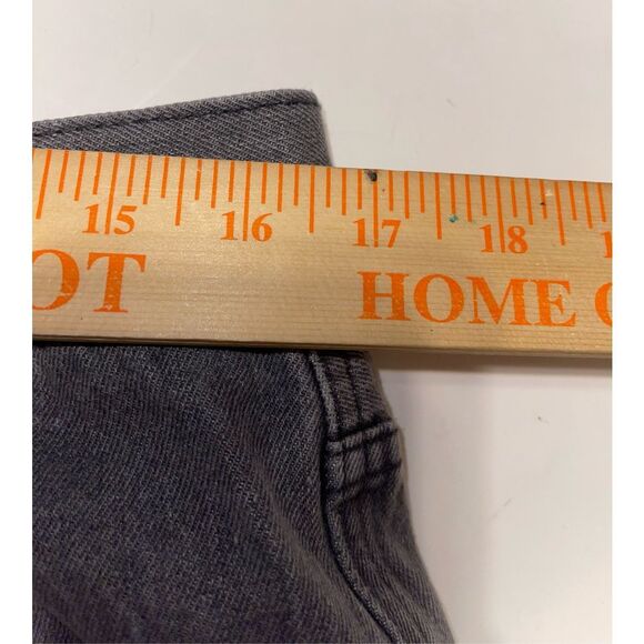 Rocawear Jeans Mens 34x30 Gray Classic Fit Loose Flap Pockets Dark Wash Tag 36 - Picture 8 of 10